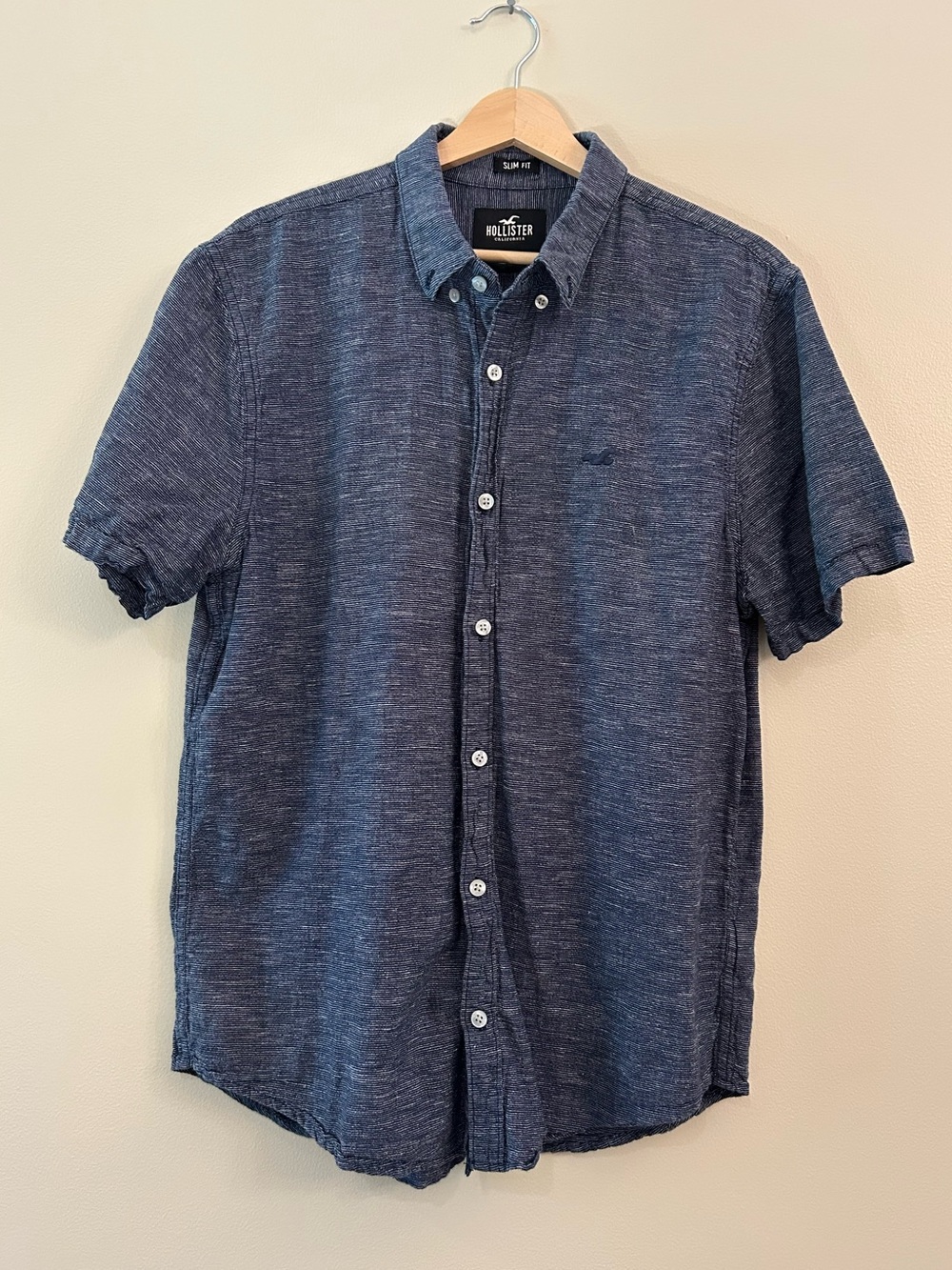 Hollister Button Down Short Sleeve Shirt